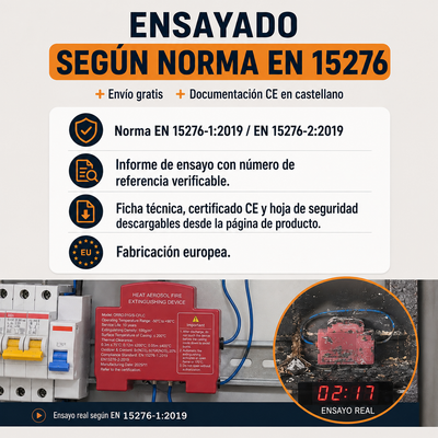 IGNEX — El extintor automático que vive dentro de tu cuadro eléctrico