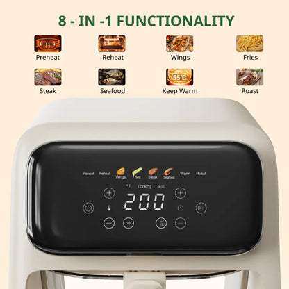 Sweet Dining™ 4.2QT Non-Toxic Glass Air Fryer