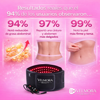Velmora Alleva - Cinturón de terapia con luz roja