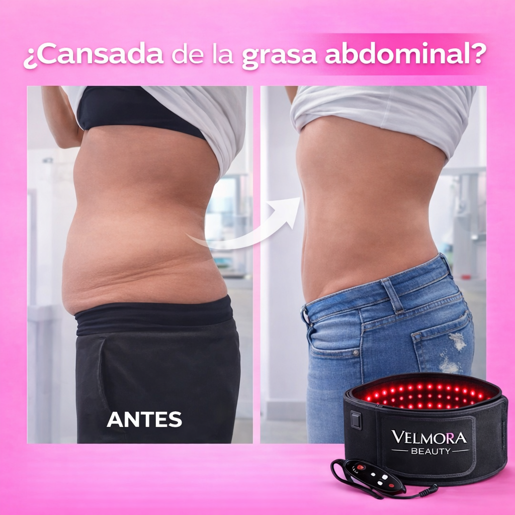 Velmora Alleva - Cinturón de terapia con luz roja